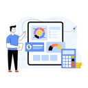 پیش‌نمایش فایل man-doing-accounting-using-smartphone-utility-app-4487008 از پک وب