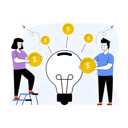 پیش‌نمایش فایل man-woman-gathering-money-through-crowdfunding-4487011 از پک وب
