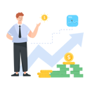 پیش‌نمایش فایل businessman-growing-income-of-the-business-4488196 از پک مدیریت درآمد