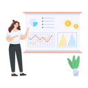 پیش‌نمایش فایل female-employee-presenting-financial-graph-4488201 از پک مدیریت درآمد