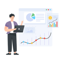پیش‌نمایش فایل man-watching-growth-in-sales-chart-4488194 از پک مدیریت درآمد