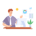پیش‌نمایش فایل marketing-manager-managing-data-4488209 از پک مدیریت درآمد