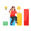 پیش‌نمایش فایل woman-working-to-increase-revenue-4488214 از پک مدیریت درآمد