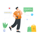 پیش‌نمایش فایل customer-sharing-shopping-experience-review-4488150 از پک برنامه وفاداری مشتریان