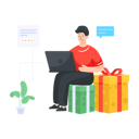 پیش‌نمایش فایل person-referring-to-win-referral-program-4488159 از پک برنامه وفاداری مشتریان
