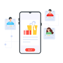 پیش‌نمایش فایل refer-and-earn-application-4488153 از پک برنامه وفاداری مشتریان