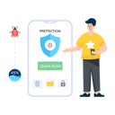 پیش‌نمایش فایل antivirus-app-4472614 از پک اپلیکیشن‌ها و خدمات موبایل