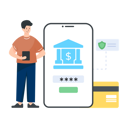 پیش‌نمایش فایل banking-app-4472627 از پک اپلیکیشن‌ها و خدمات موبایل