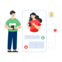 پیش‌نمایش فایل chatting-app-4472587 از پک اپلیکیشن‌ها و خدمات موبایل