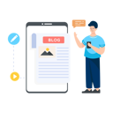 پیش‌نمایش فایل mobile-blogging-4472595 از پک اپلیکیشن‌ها و خدمات موبایل