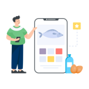 پیش‌نمایش فایل nutrition-app-4472605 از پک اپلیکیشن‌ها و خدمات موبایل