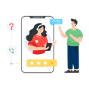 پیش‌نمایش فایل online-customer-services-4472593 از پک اپلیکیشن‌ها و خدمات موبایل