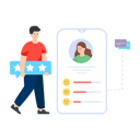 پیش‌نمایش فایل phone-ratings-4472594 از پک اپلیکیشن‌ها و خدمات موبایل