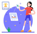پیش‌نمایش فایل digital-shopping-4500803 از پک فروش و تبلیغات تشویقی