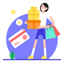 پیش‌نمایش فایل discount-on-card-4500792 از پک فروش و تبلیغات تشویقی
