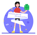 پیش‌نمایش فایل exclusive-product-4500834 از پک فروش و تبلیغات تشویقی