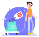 پیش‌نمایش فایل hot-sale-4500800 از پک فروش و تبلیغات تشویقی
