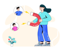 پیش‌نمایش فایل attracting-people-on-social-media-4503061 از پک رسانه‌های اجتماعی
