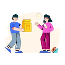 پیش‌نمایش فایل food-delivery-executive-delivering-food-parcel-4503037 از پک غذا