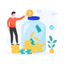پیش‌نمایش فایل money-saving-4489833 از پک اپلیکیشن بانکی