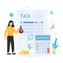 پیش‌نمایش فایل pay-tax-4489836 از پک اپلیکیشن بانکی