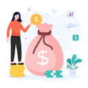 پیش‌نمایش فایل revenue-4489844 از پک اپلیکیشن بانکی