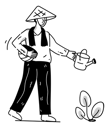 پیش‌نمایش فایل growing-plants-4498809 از پک افراد