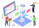 پیش‌نمایش فایل bot-development-4500543 از پک ایزومتریک