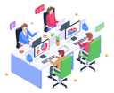 پیش‌نمایش فایل bpo-services-4500530 از پک ایزومتریک
