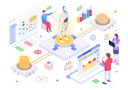 پیش‌نمایش فایل business-intelligence-4500553 از پک ایزومتریک