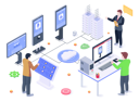 پیش‌نمایش فایل digital-signage-4500554 از پک ایزومتریک