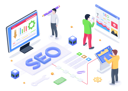 پیش‌نمایش فایل seo-services-4500525 از پک ایزومتریک