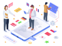 پیش‌نمایش فایل translation-services-4500533 از پک ایزومتریک