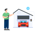 پیش‌نمایش فایل smart-garage-4472554 از پک فناوری‌های خانه هوشمند