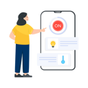 پیش‌نمایش فایل smart-home-app-4472551 از پک فناوری‌های خانه هوشمند