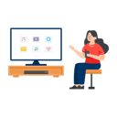 پیش‌نمایش فایل smart-tv-4472573 از پک فناوری‌های خانه هوشمند
