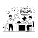 پیش‌نمایش فایل autism-friends-4464463 از پک روز جهانی اوتیسم