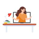 پیش‌نمایش فایل online-lecturer-4489916 از پک یادگیری آنلاین