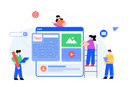 پیش‌نمایش فایل content-design-4486065 از پک برنامه وب و موبایل