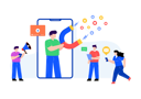 پیش‌نمایش فایل customer-engagement-4486086 از پک برنامه وب و موبایل