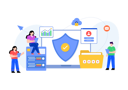 پیش‌نمایش فایل data-protection-4486075 از پک برنامه وب و موبایل