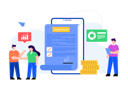 پیش‌نمایش فایل digital-contract-4486081 از پک برنامه وب و موبایل