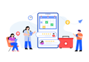 پیش‌نمایش فایل online-doctor-appointment-4486111 از پک برنامه وب و موبایل