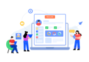 پیش‌نمایش فایل online-resume-4486088 از پک برنامه وب و موبایل