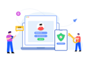 پیش‌نمایش فایل secure-login-4486085 از پک برنامه وب و موبایل
