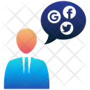 پیش‌نمایش فایل human-talk-social-5012026 از پک کسب‌وکار و بازار سئو نسخه ۳