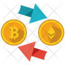 پیش‌نمایش فایل exchange-currency-60 از پک رمزارز بلاکچین بیت کوین