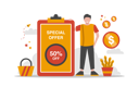 پیش‌نمایش فایل 50-percent-off-10596881 از پک فروش و پیشنهاد