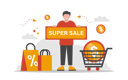 پیش‌نمایش فایل super-sale-10596888 از پک فروش و پیشنهاد