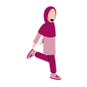 پیش‌نمایش فایل arabic-girl-walking-7243942 از پک دختر کوچک مسلمان شاد